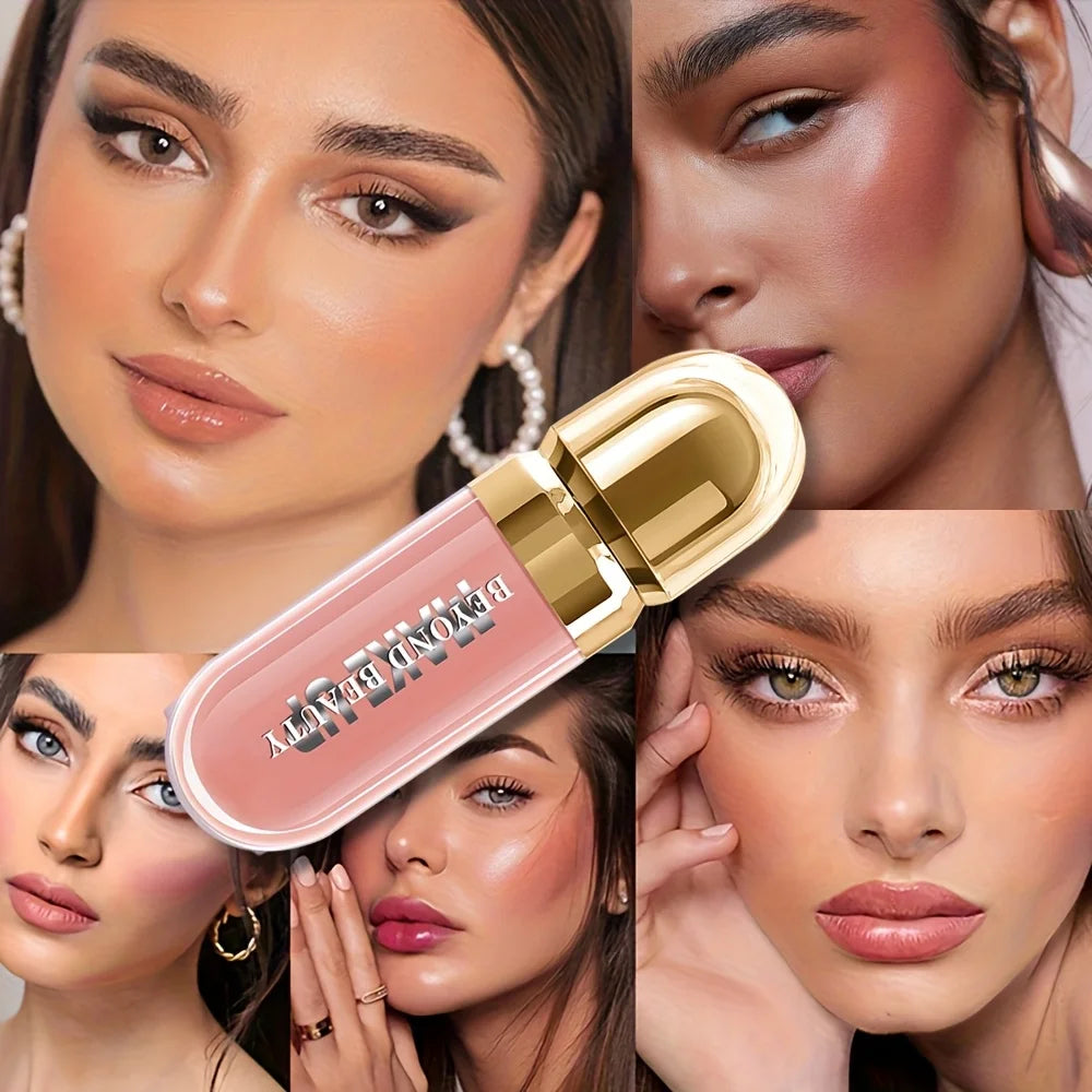 3pcs Set Liquid Blush, Long-lasting, Smudge Proof, Natural-Looking, Weightless, Lasting Dewy Finish