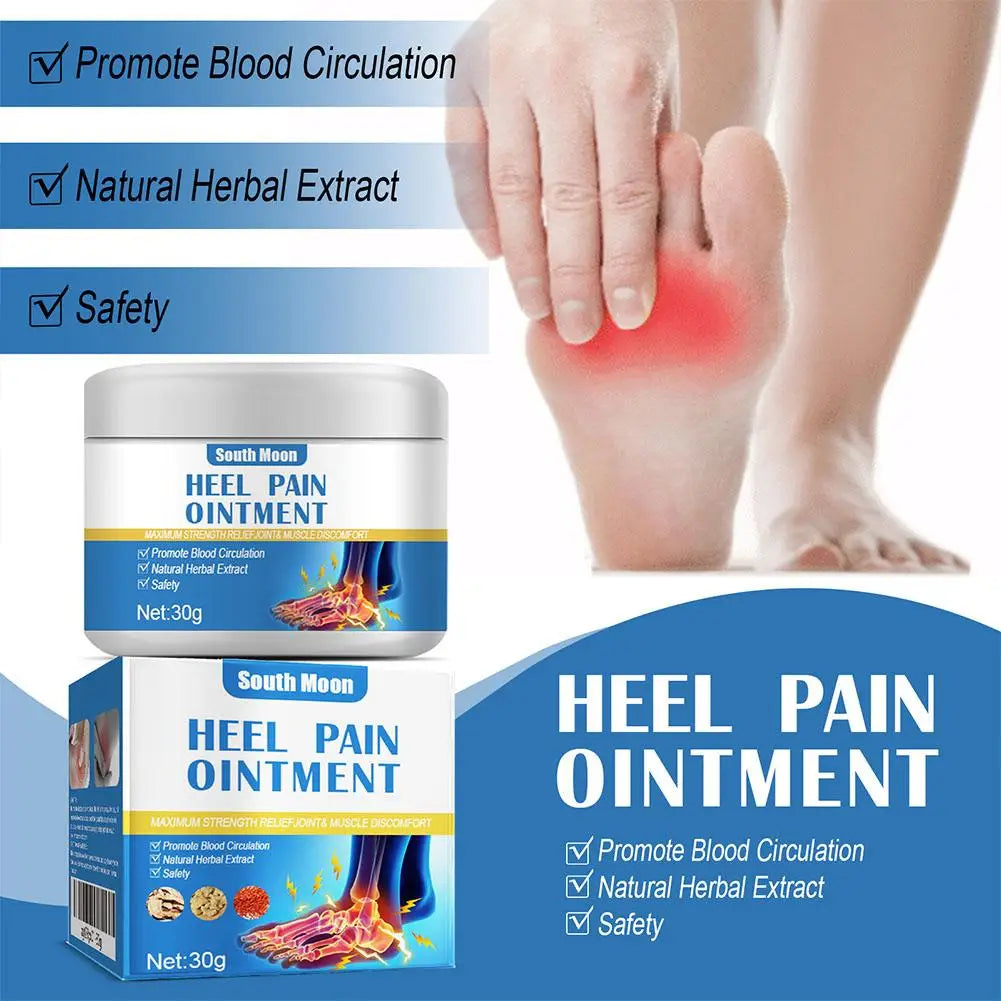 10/5/3/2/1pcs Heel Pain Ointment Natural Herbal Therapy Relief Achilles Tendonitis Heel Pain Cream Ankle Sprain Bone Ache Cream