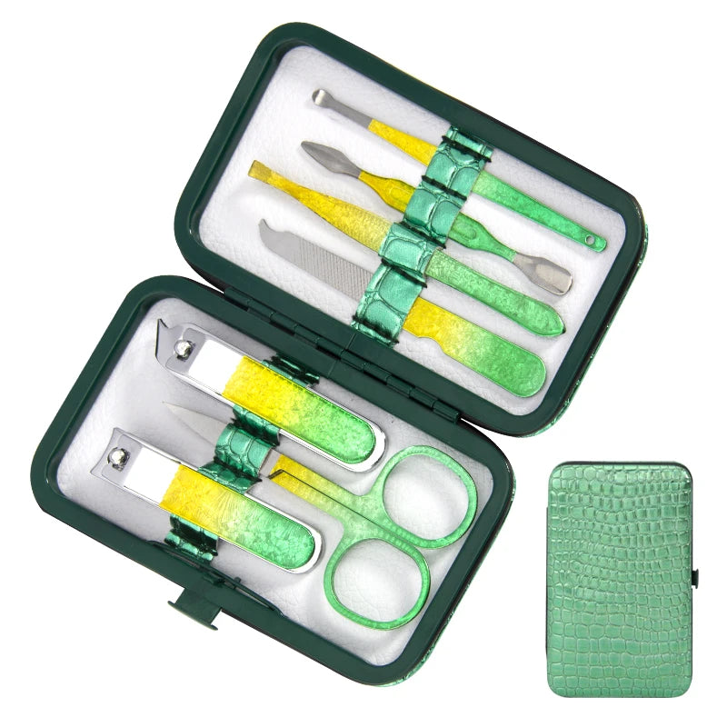 Stainless Steel Nail Clipper Set Home Nail Clipper Nail Nail Tool Portable New Nail Clipper Beauty Set Multiple Pieces