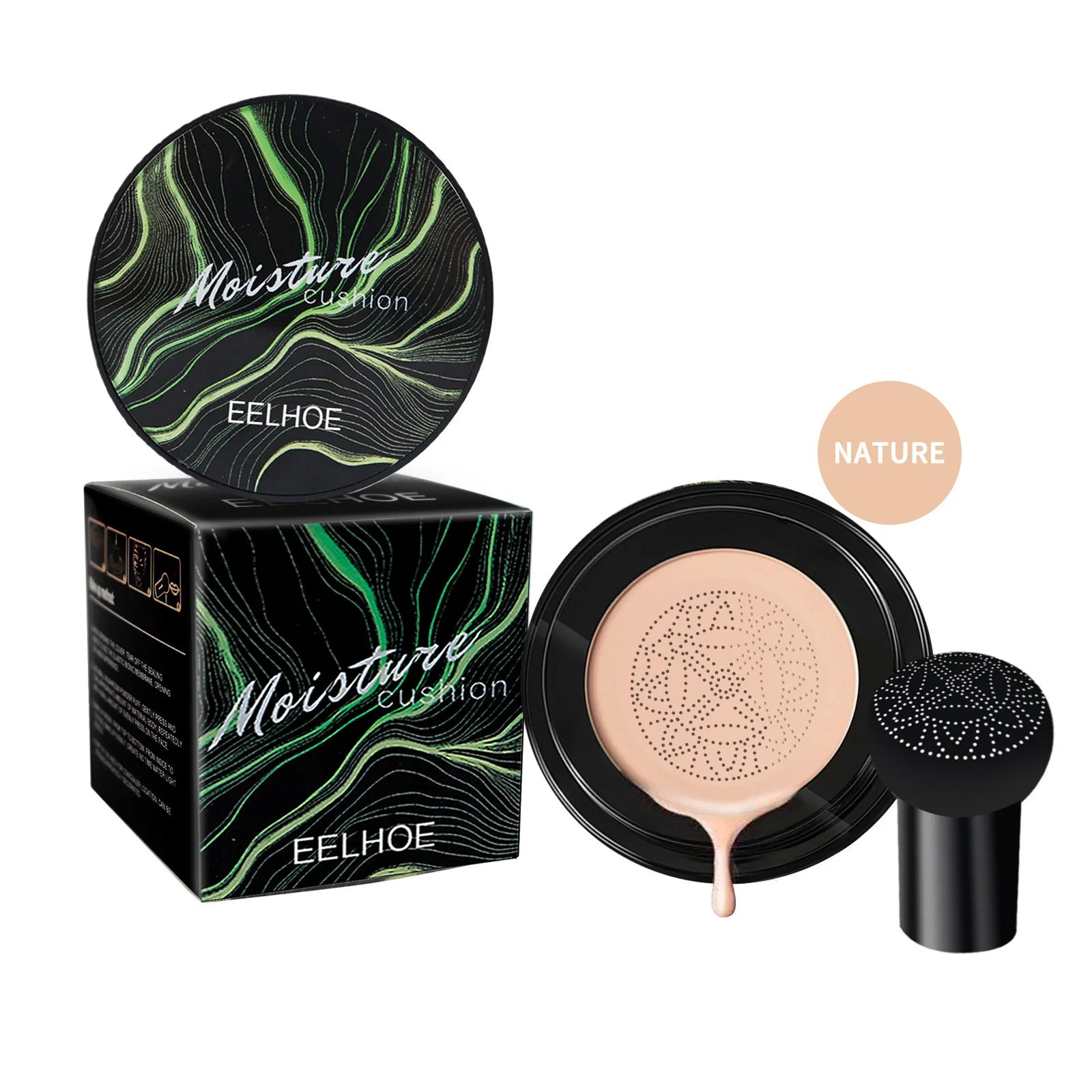 Mushroom Head Magic Air Cushion BB Cream Foundation Waterproof Foundation Base Concealer Cream Women Korean Makeup Product