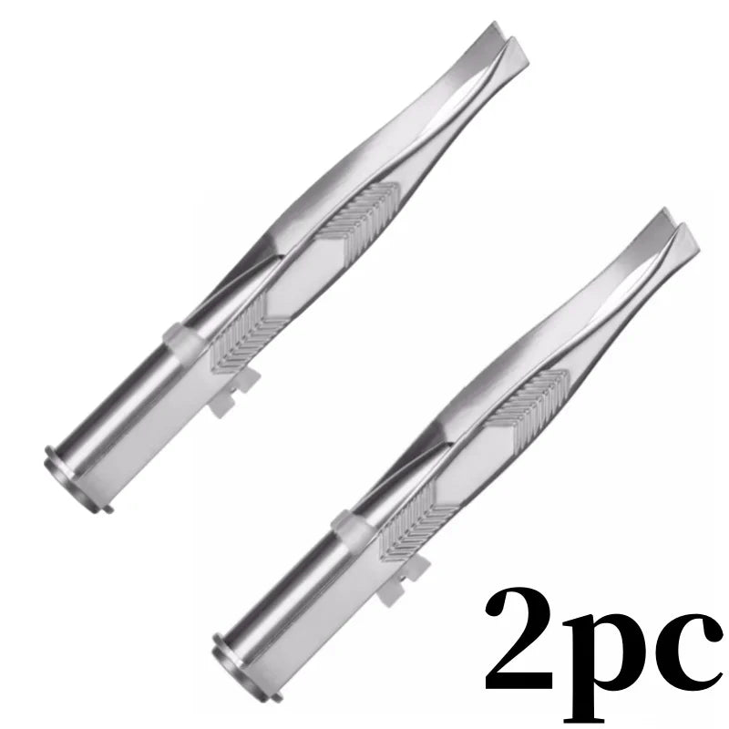 1/2pcs Eyebrow Tweezer with LED Light Smart Design Precision Eyelash Hair Remove Stainless Steel Tweezers Portable Makeup Tools