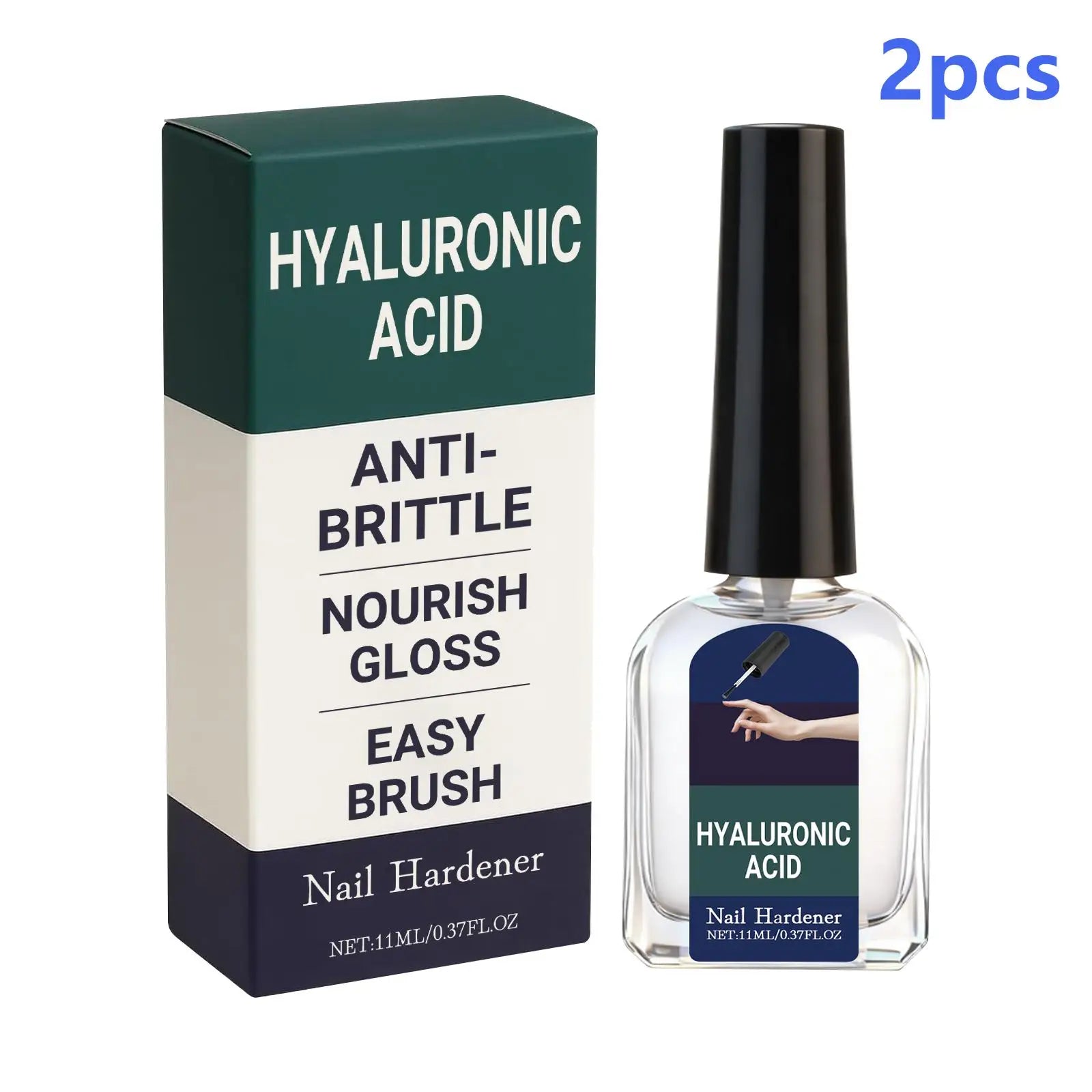 Nail Repair Serum Hyaluronic Acid Anti Brittle Nail Care Cracked Cuticles Treatment Deep Nourishment Jojoba Oil Nail Cuticle Oil