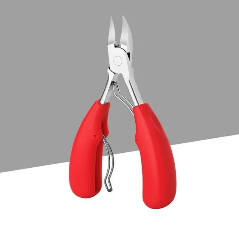 Professional Stainless Steel Nail Clippers Set for Thick Nails Anti-Splash Sharp Trimmer Nail Pedicure Manicure Tools for Men