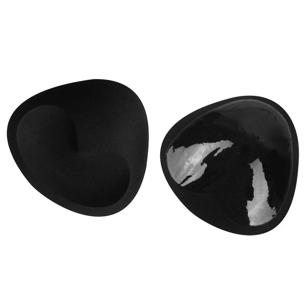 2pcs Silicone Bra Inserts Breast Pads Sticky Push-up Women Bra Cup Thicker Nipple Cover Patch Bikini Inserts for Swimsuit