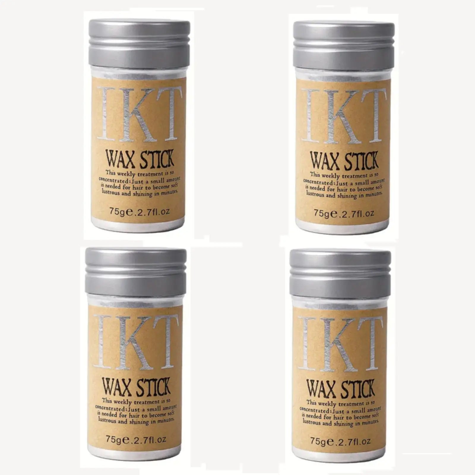 2/5Pcs Hair Wax Stick For Kids Women Slick Back Brushes Gel Pomade for Little Girls Toddler Flyaway Hair Wig Styling Accessories