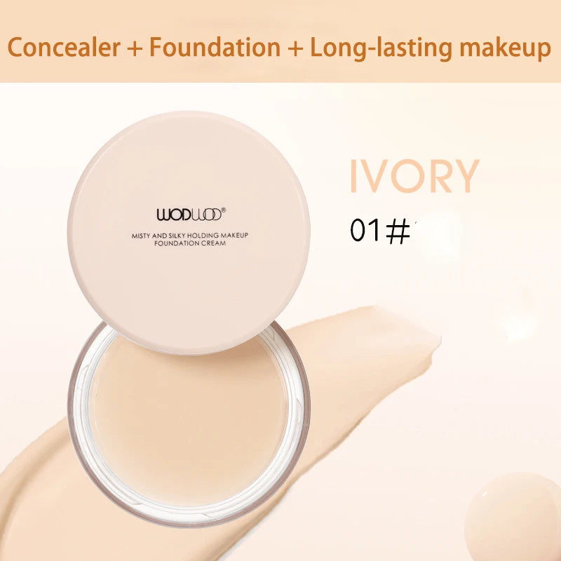 Mousse Foundation Cream Cushion Compact Moisturizing lasting Waterproofing Concealer High Coverage Foundation Korean Makeup Base