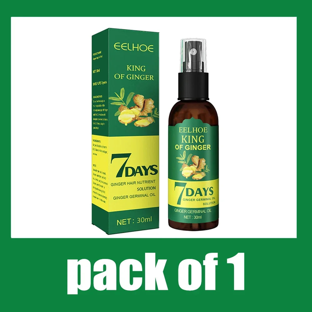 2024 Ginger Hair Growth Serum Sprayer Hair Regrowth s Grow Thicker Longer Hair Accelerate Growth For Men And Women