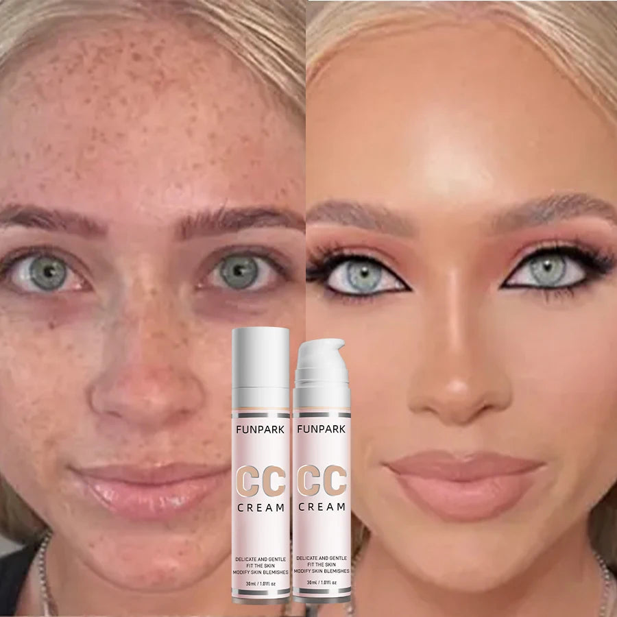 8 Colors 1Pc Liuqid-based Full Coverage Foundation Waterproof CC Cream Long Lasting Correct Redness Foundation Korean Makeup