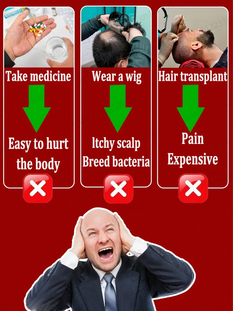 The most effective hair growth essential oil in 2024. Experts authoritatively certified,effective in repairing baldness and hair