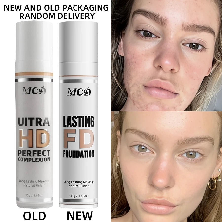 9 Shade Full Coverage Concealer Liquid Foundation  makeup high coverage  Base makeup  cushion Foundation cream  Natural Matte