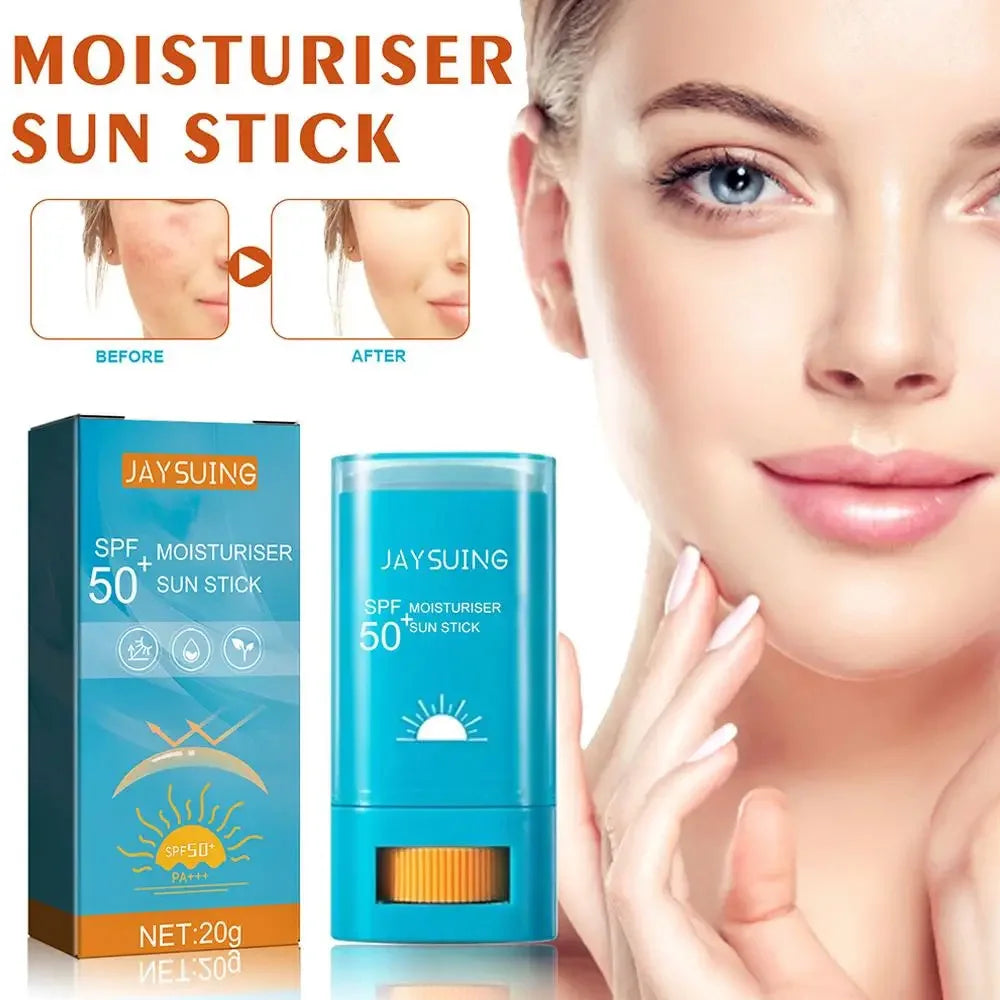 Sunscreen Cream Stick SPF 50+ UV Protective Anti Oxidant Sun Block Isolation Cream Lightweight Korea All Skin Type Cosmetics