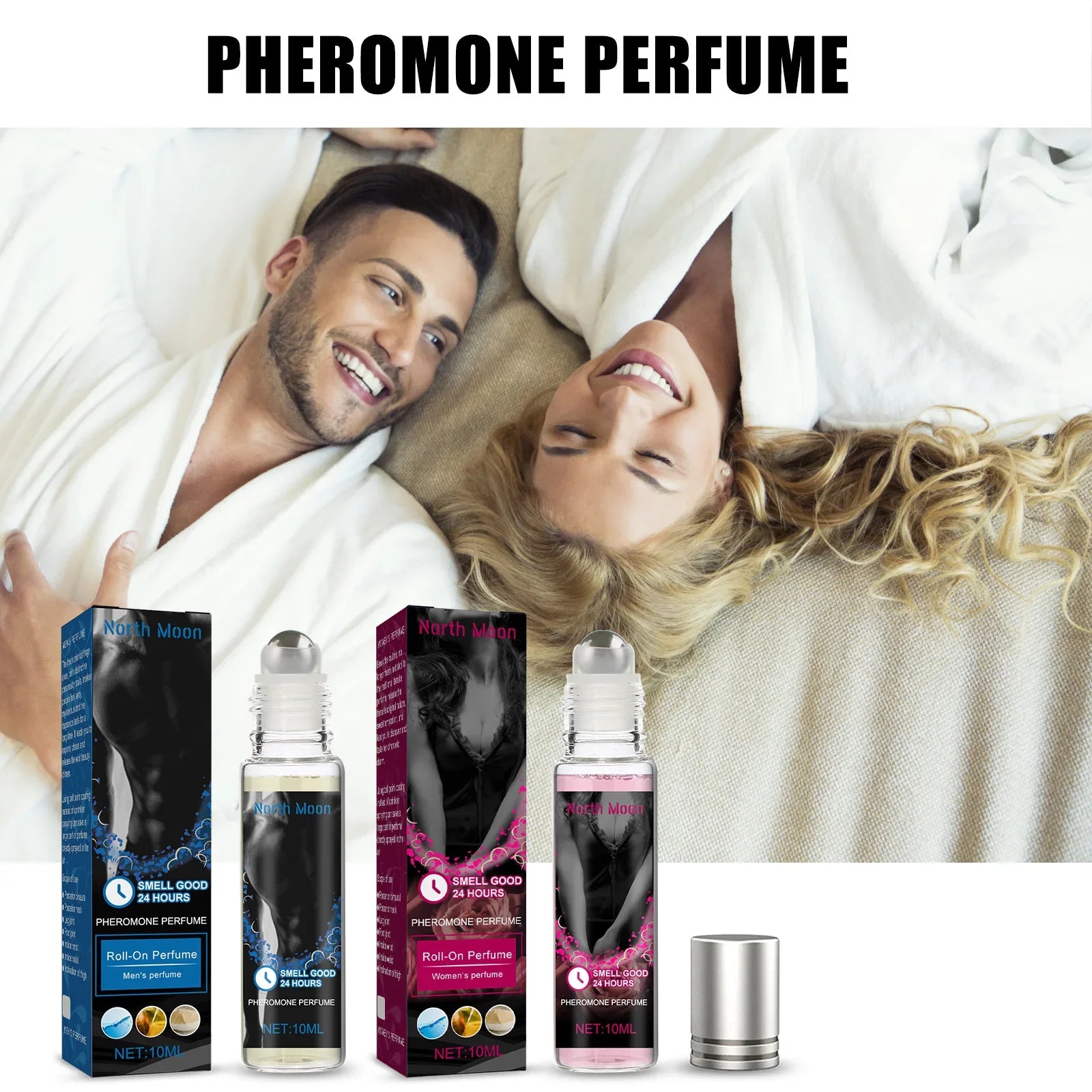Original Pheromone Essential Oil Perfume Lasting Confidence Charm Venom Body Spray Unisex Dating Pheromones Cologne