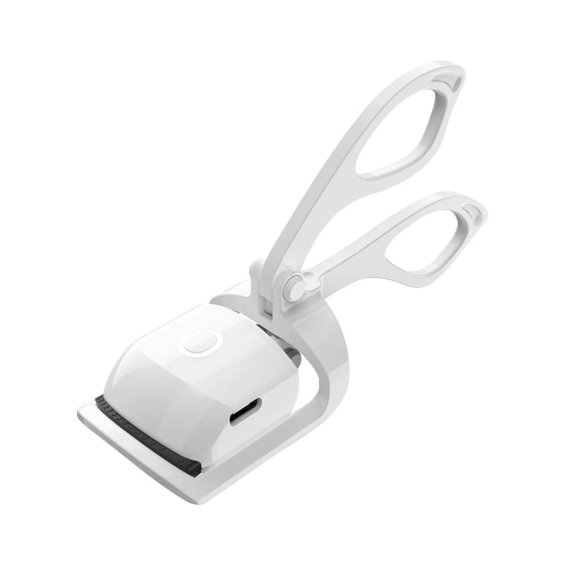 NATUHANA Eyelash Curler Portable Electric Heated Comb  Perm Long Lasting Eyelashes Curls Thermal Eyelash Curler Makeup Tools