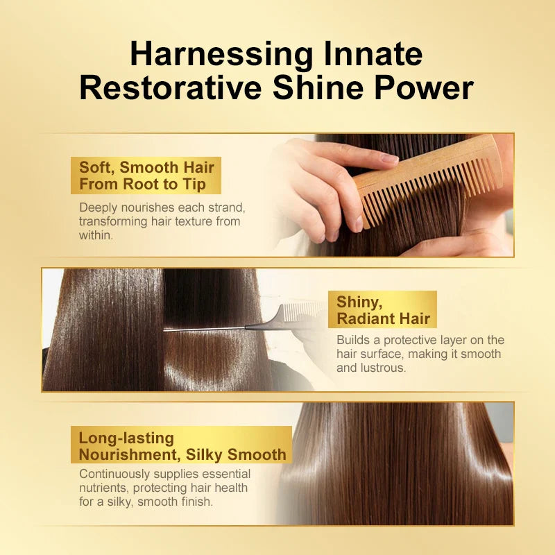 PURC Morocco Argan Oil Nourishing Hair Oil Smoothing Shine Soft Hair Serum Repair Damaged Frizz Dry Hair Treatment Hair Care