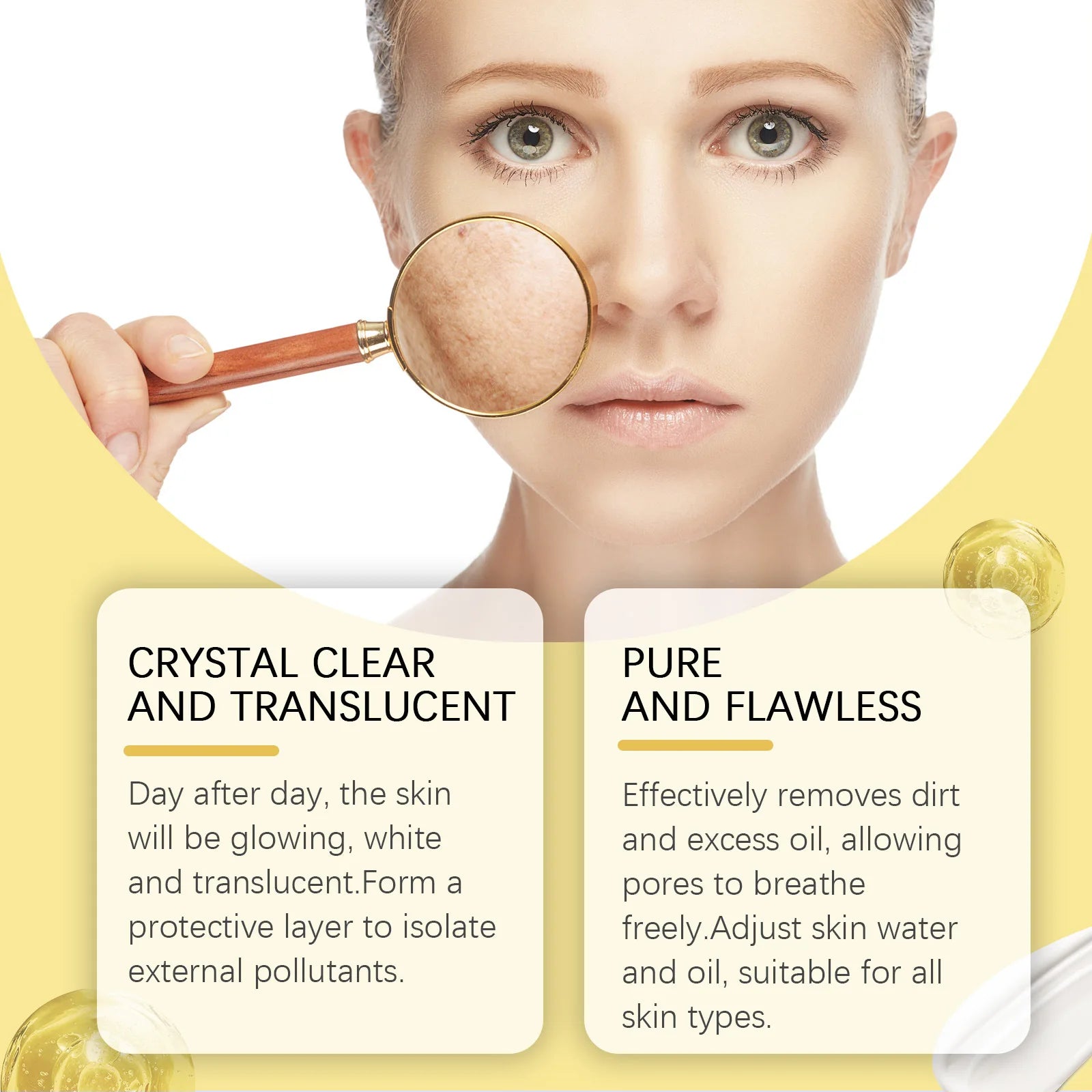 Nicotinamide Whitening Facial Cleanser Foaming Shrink Pores Deep Cleaning Oil Control Hydrating Brightening Face Wash Cleanser