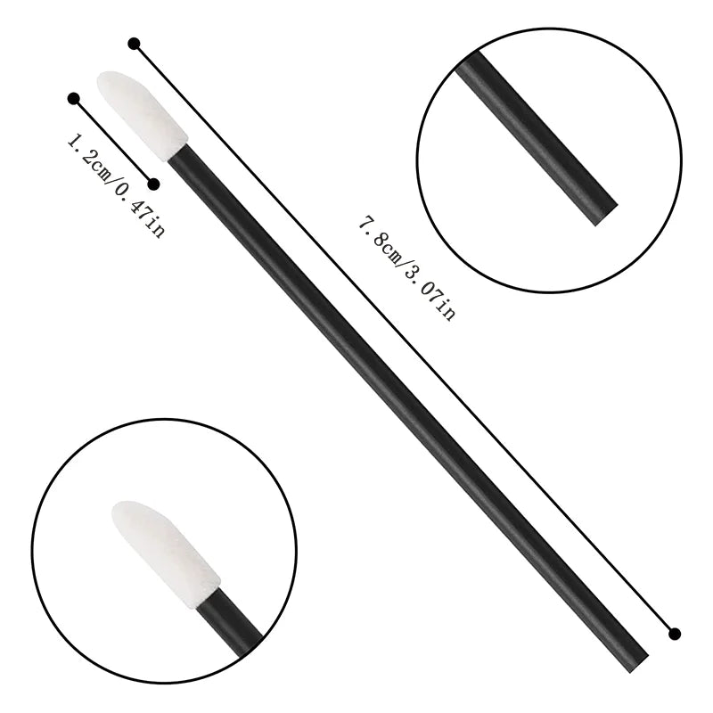 wholesale 50/100pcs Disposable Eyelash Brush Mascara Applicator Wand Eyes Lip Cosmetics Brushes Extension Cosmetic Make up Tools