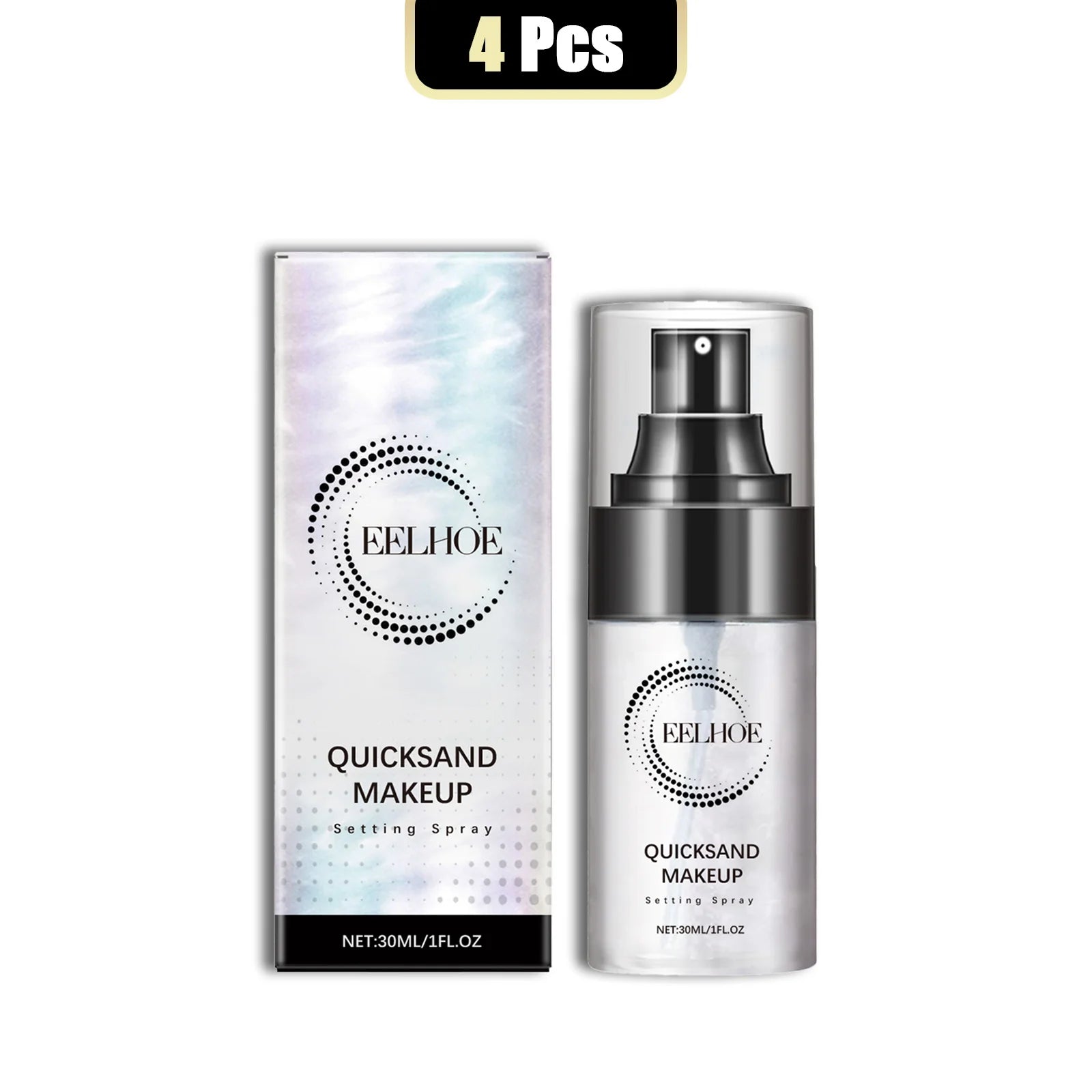 EELHOE 30ml Makeup Setting Spray Lasting Moisturizing Anti-dryness Quick Fixer Natural Finish Refresh Make up Lock for All Skin