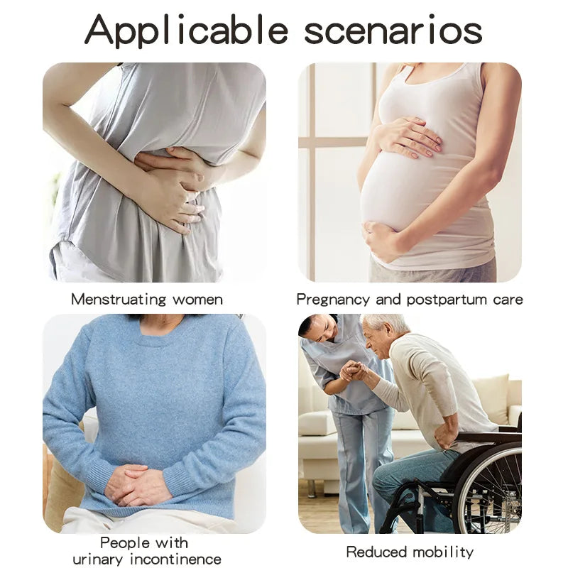 AIO Leak-Proof & Waterproof Washable Incontinence Sanitary Pads Women's Period pads Urine Proof Underwear Pads 2PCS