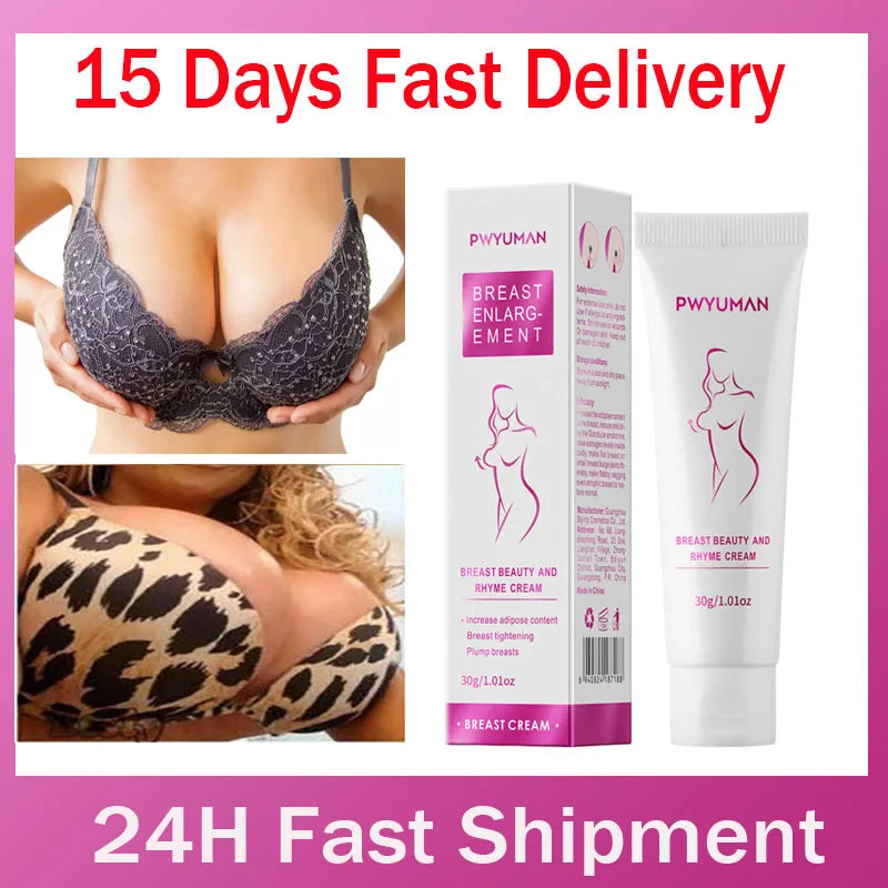Fast Growth Breast Enlargement Cream Lift Firm Breast Improve Sagging Massage Chest Rapidly Body Moisturizing Smooth Bright Care