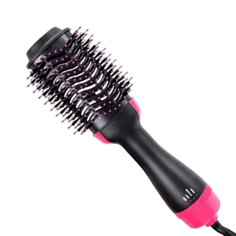 4 in1 hair straightener curling iron styling comb hot air comb volumizing hot air comb anionic straightening brush hair dryer