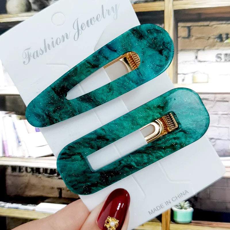 2/3pcs Hair Clip Set Acetate Hairpin Women Hair Accessories Jewelry Korean Femme Barrettes Hairgrip For Woman Girls Headwear