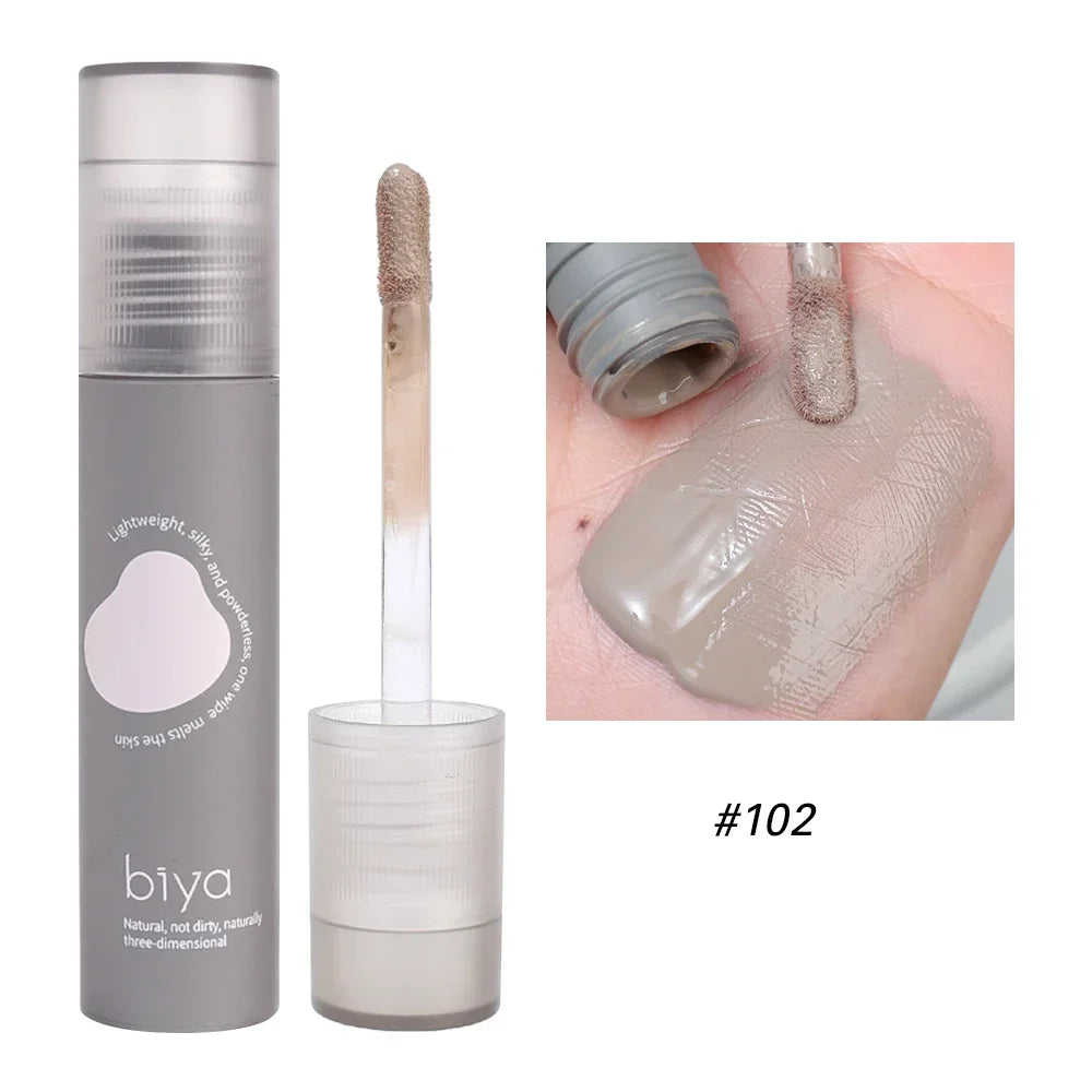 Matte Liquid Concealer Contouring Stick Skin Brighten Face Bronzer Contour Highlighter Grey Brown Woman V-face Shaping Cosmetics