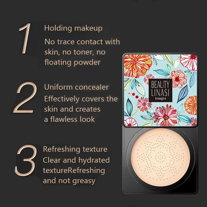 Mushroom Head Air Cushion, CC Cream Natural Moisturizing Foundation Concealer Whitening Oil-control Makeup Cosmetics BB Cream