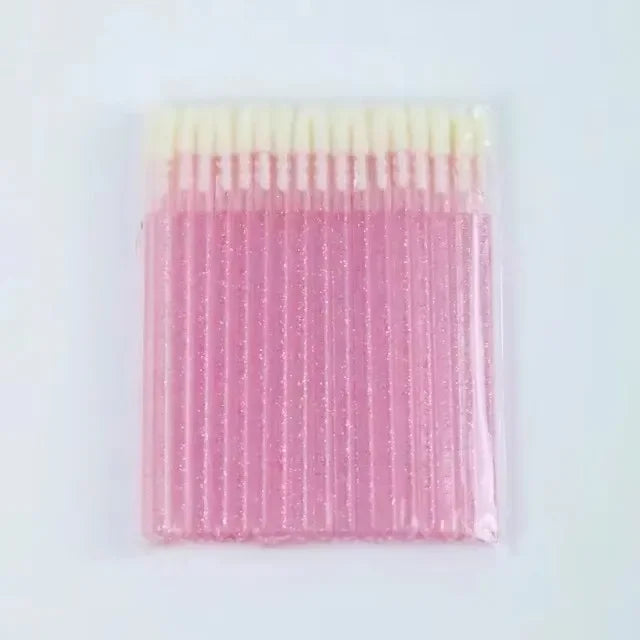 Disposable Eyelash Brush wholesale 50/100pcs Mascara Applicator Wand Eyes Lip Cosmetics Brushes Extension Cosmetic Make up Tools