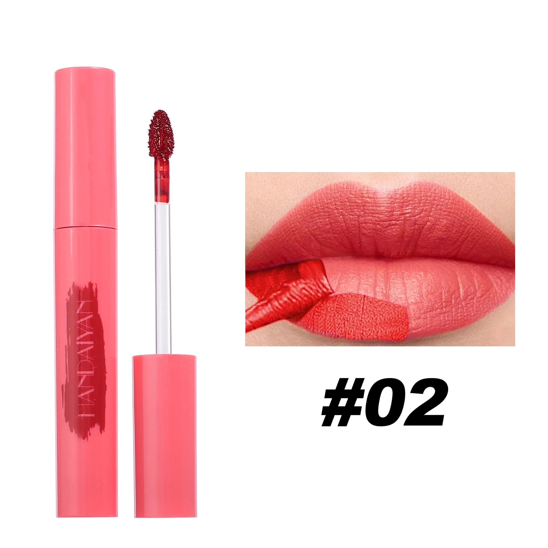 6 Colors Tear-Off Liquid Lipstick Matte Lip Tint Peel Off Lip Glaze Waterproof Long Lasting Makeup Sexy Red Lip Gloss Cosmetics