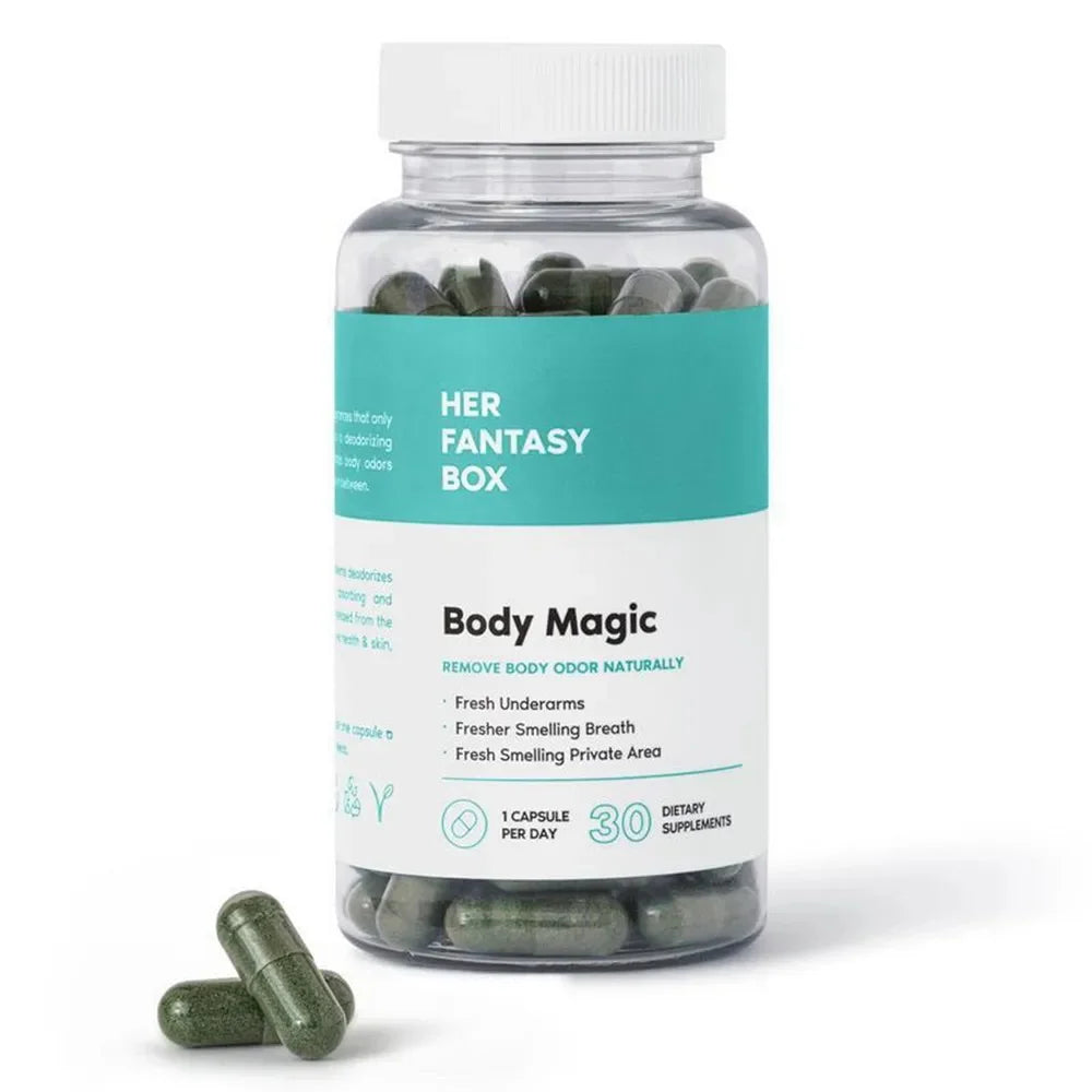 Chlorophyll - 30 Veggie Capsules for Detoxification, Digestion, Gut Health, Skin Support & Oily Skin - Natural Energy Booster