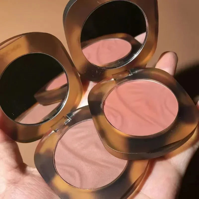 Joocyee Face Blusher Cheek Contour Cosmetics Matte Nude Makeup Blush Palette Highlight Cream Rouge Tint Pressed Powder Korean