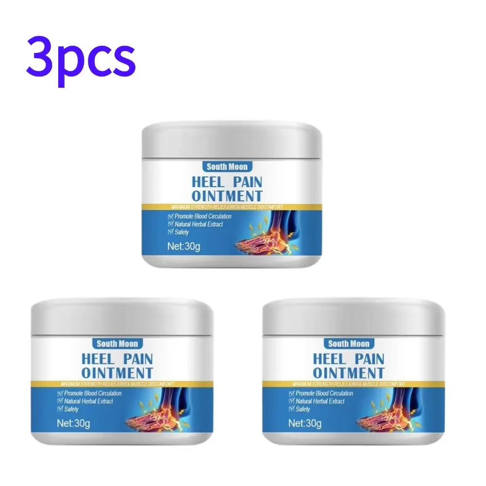 10/5/3/2/1pcs Heel Pain Ointment Natural Herbal Therapy Relief Achilles Tendonitis Heel Pain Cream Ankle Sprain Bone Ache Cream