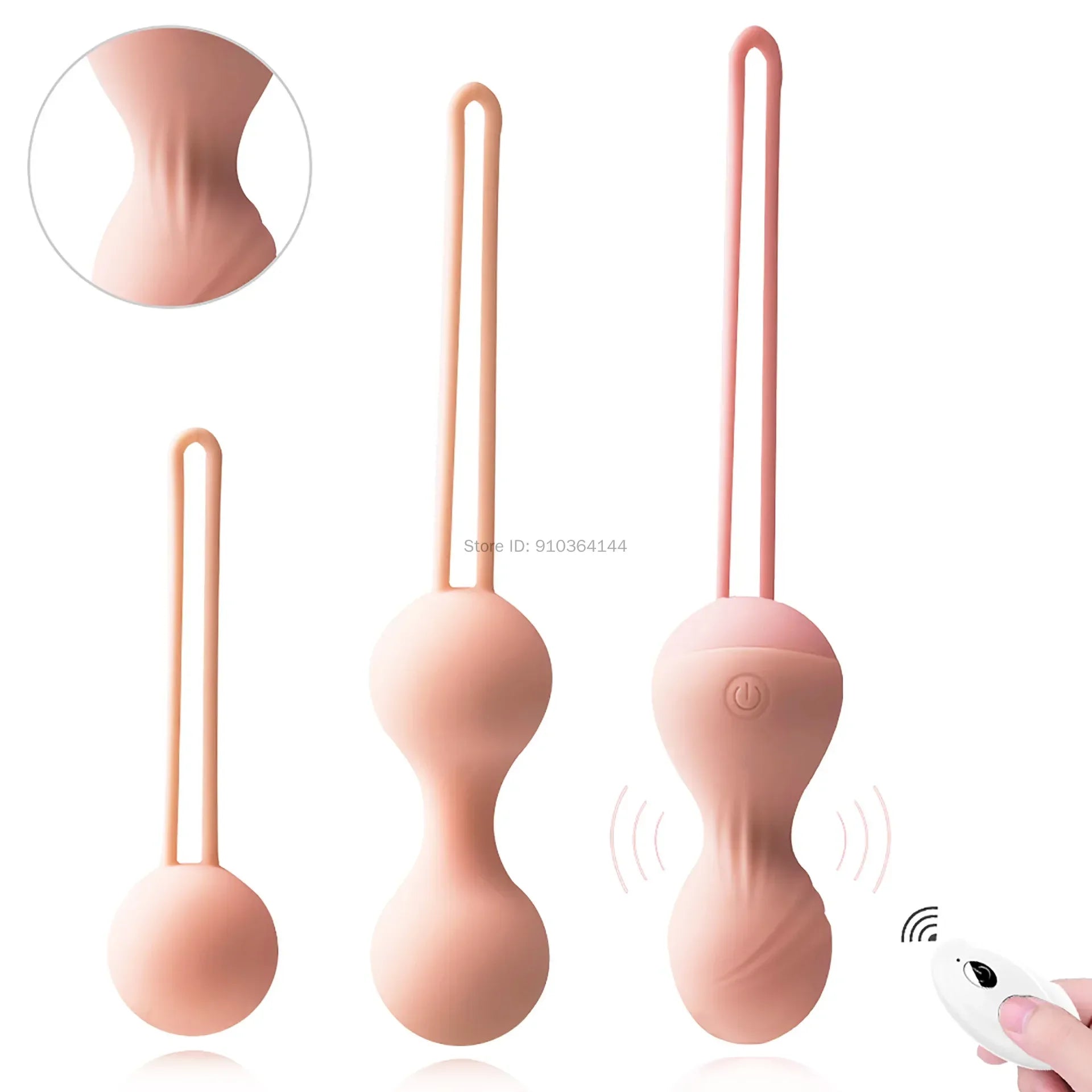 Silicone Smart Ball Vibrating Kegel Balls Private Care Vagina Tighten Exercise Machine Vaginal Geisha Ball Sex Toys for Women 18