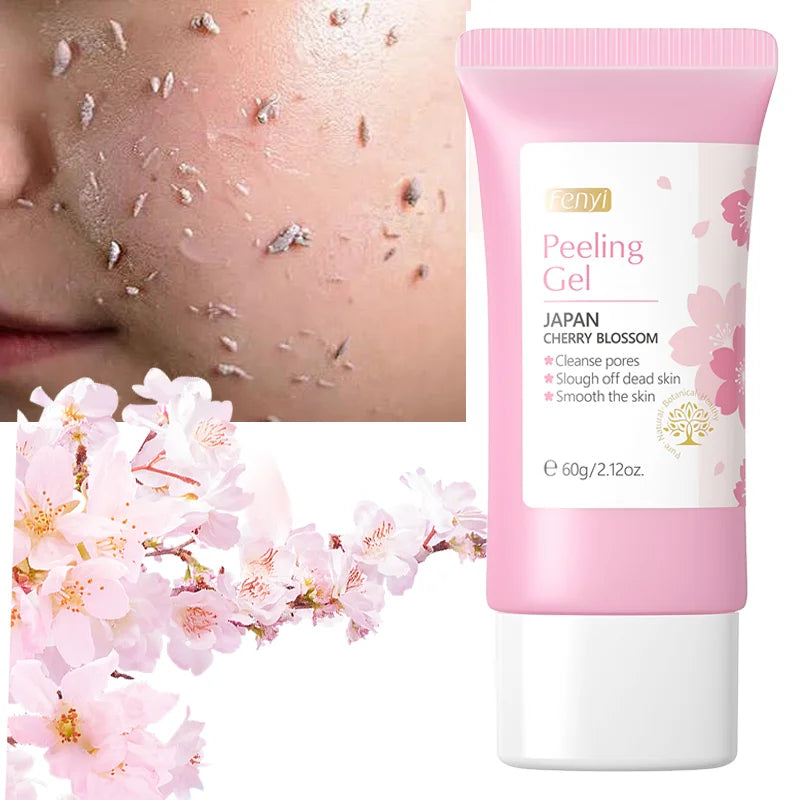 LAIKOU Face  Deep Cleaning Exfoliating Gel Skin Care Whitening Moisturizer Repair Facial Scrub Skin Care 60g
