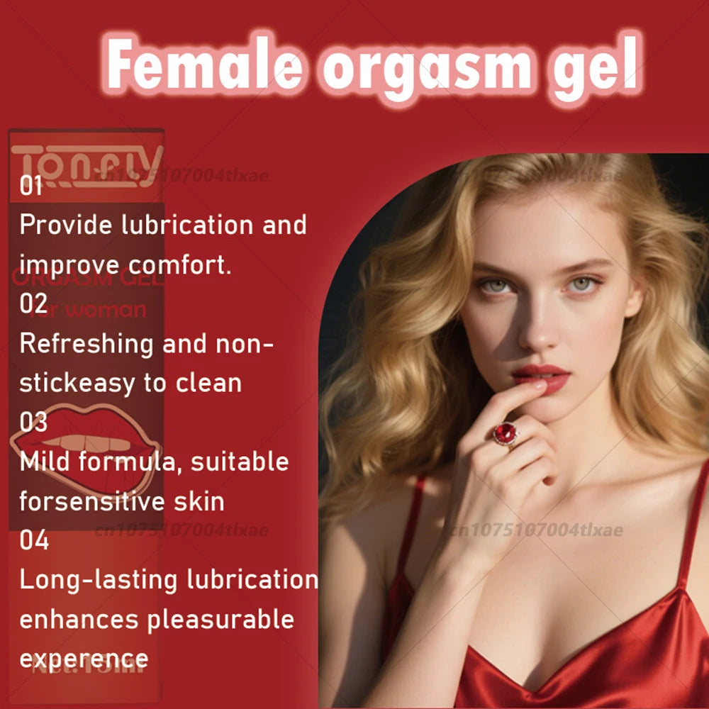 Female Orgasm Gel Sexual Desire for Women Exciting Liquid Orgasmic Sex Drops Vaginal Firming Best Orgasmic Gel for Women
