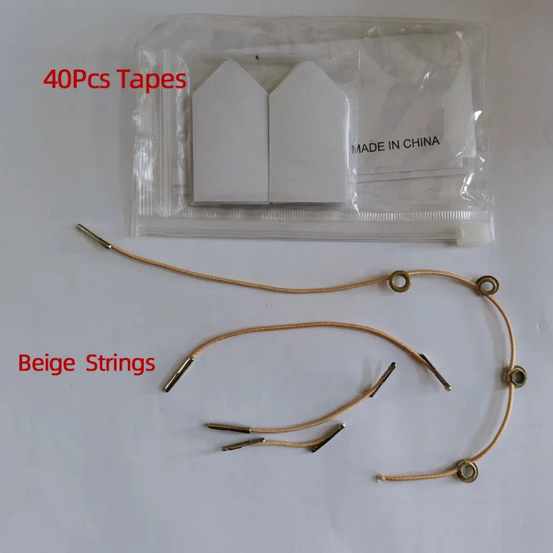 40Pcs/Set Invisible Thin Face Stickers V-Shape Fast Lifting Facial Lift Up Neck Eye Double Chin Wrinkle Makeup Adhesive Tape