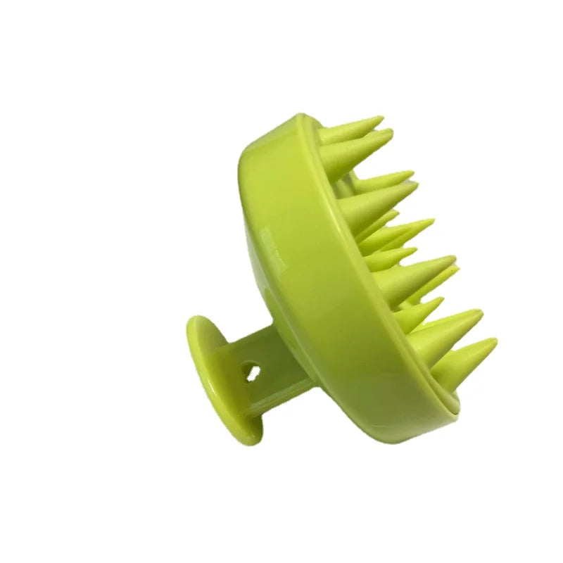 Silicone Shampoo Brush Head Scalp Massage Comb Hair Washing Comb Body Massage Brush Bath Shower Brush Salon Hairdressing Tool