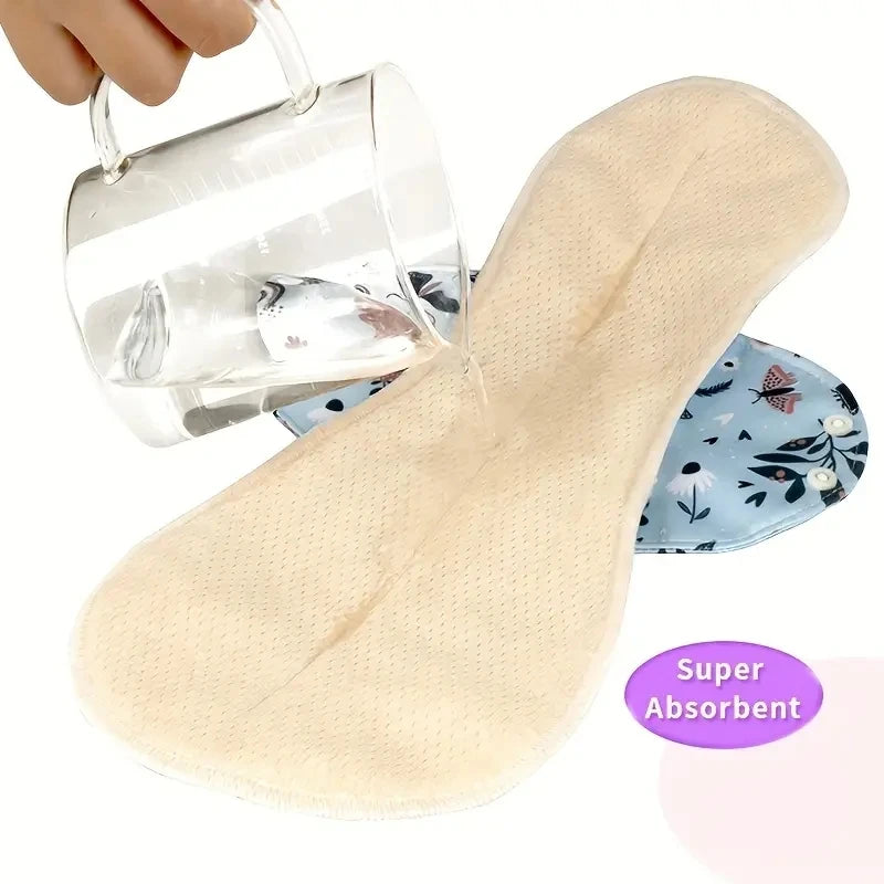 AIO 1Pc Washable Women Sanitary Pads Panty Liner Reusable Period pads Hygienic and Soft Cotton Mesh Menstrual Accessories
