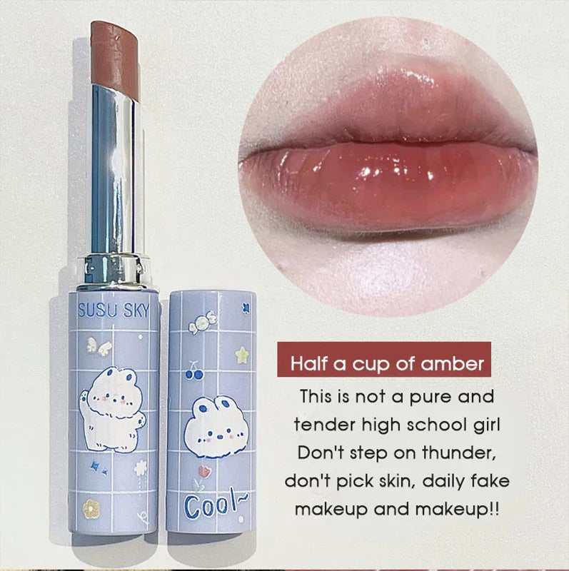 Cute Paradise Lipstick – Moisturizing and Hydrating Lip Care, Stain-Free Color Lipstick