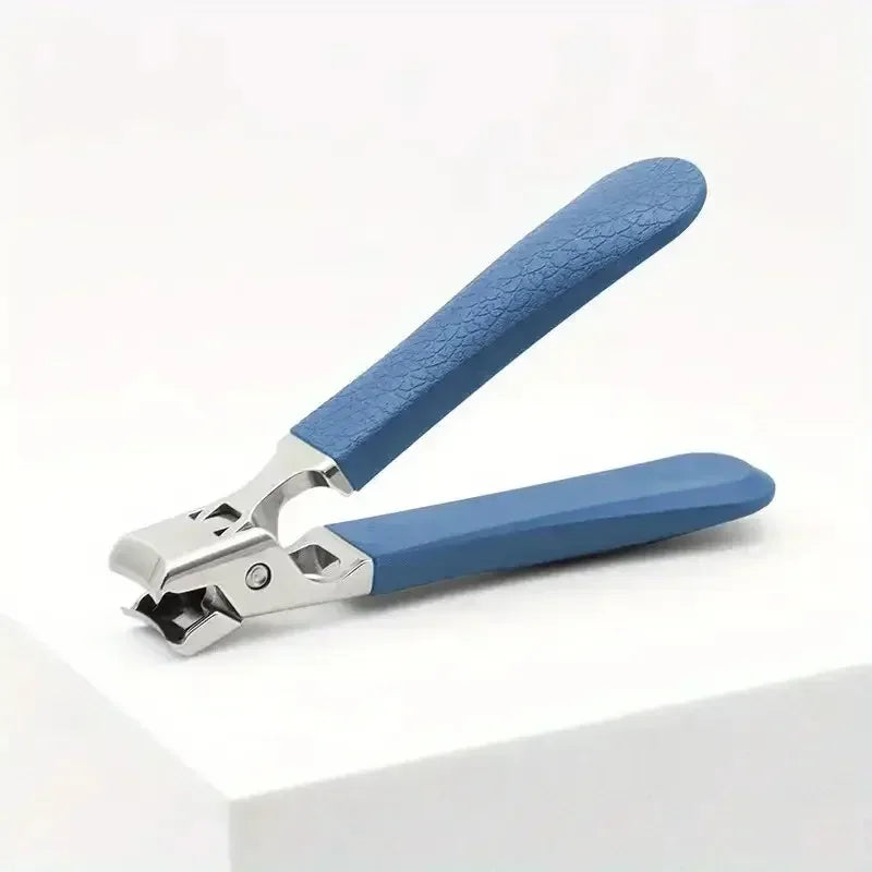 Professional Stainless Steel Nail Clippers Set for Thick Nails Anti-Splash Sharp Trimmer Nail Pedicure Manicure Tools for Men