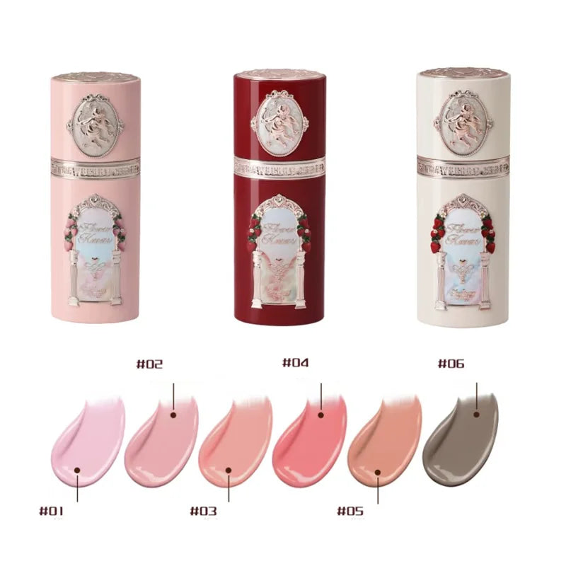 Flower Knows Strawberry Cupid Collection Makeup Kit Full Professional Face Palette Blush Eyeshadow Lip Cream Solid Perfume Sets