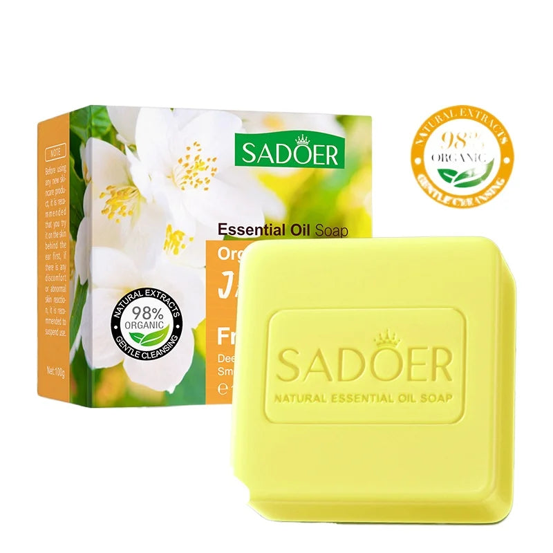 Goat Milk Essential Oil Soap Soaps in Sheets for Hands Body Cleansing Wash Foam Sunstick Washing Lotion Turmeric Javon Sabonia