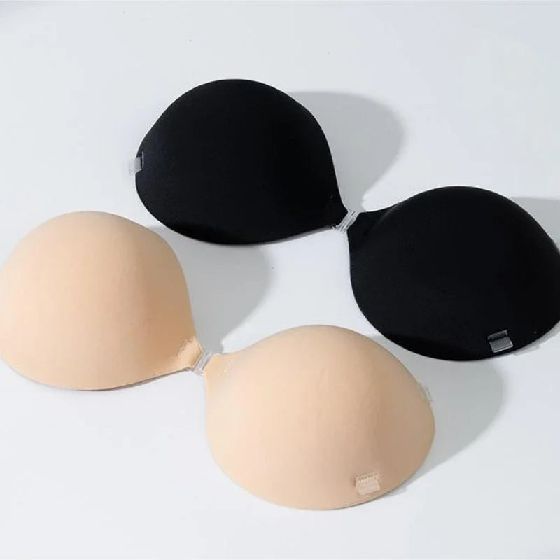 5CM Thickened Chest Sticker Invisible Silicone Bra for Women Silicon Push Up Lift Silicon Bra Waterproof Nipple Tape Stickers