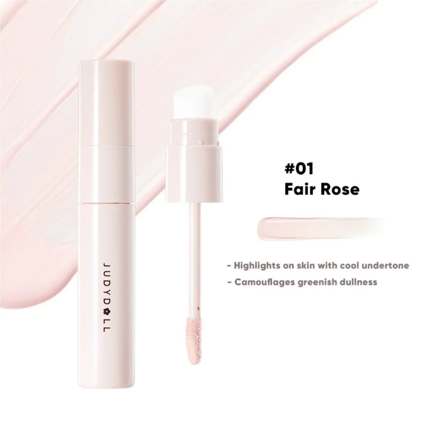 Judydoll Liquid Contouring Highlighter Facial Contour High Gloss Grey Brown Matte Nose Shadow Cream Brighten Face Bronzer Makeup
