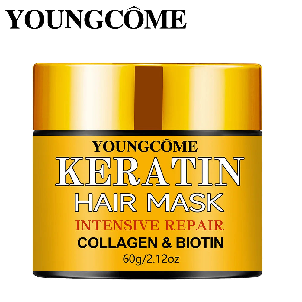 Hair Repairs Hair Mask Biotin Collagen Keratin Treatment Hairs Conditioner Hair Essential Oil Nourishing for Dry Damaged