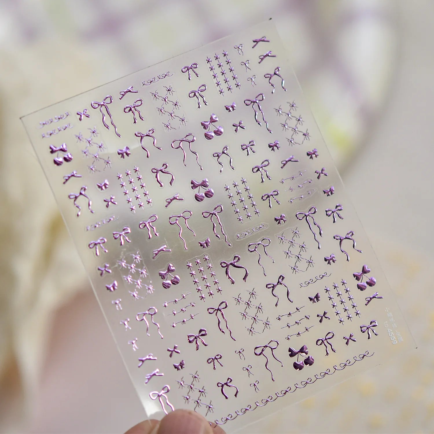 1pcs Cute A bag of Starfish Nail Charm Stickers 3D Jelly Ocean Fish Bubble Adhesive Nail Sticker DIY Summer Nail Art Decorations