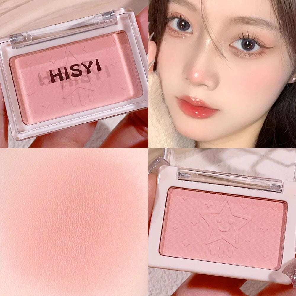 Single Color Blush Single Color Honey Powder Powder Natural Whitening Highlight Brightening Rouge 6 Colors Available