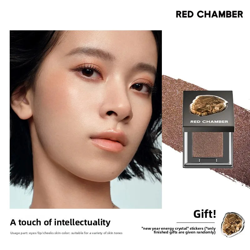 RED CHAMBER Multi Purpose Paste Powder Blusher Cream Glitter Eye Makeup Highlighter RC Face Palette Make up Korean Cream Blush