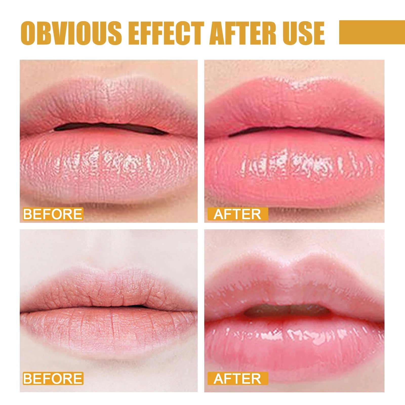 Honey Lip Mask, Moisturizing & Exfoliating Lip Care, Overnight Treatment for Soft Smooth Lip