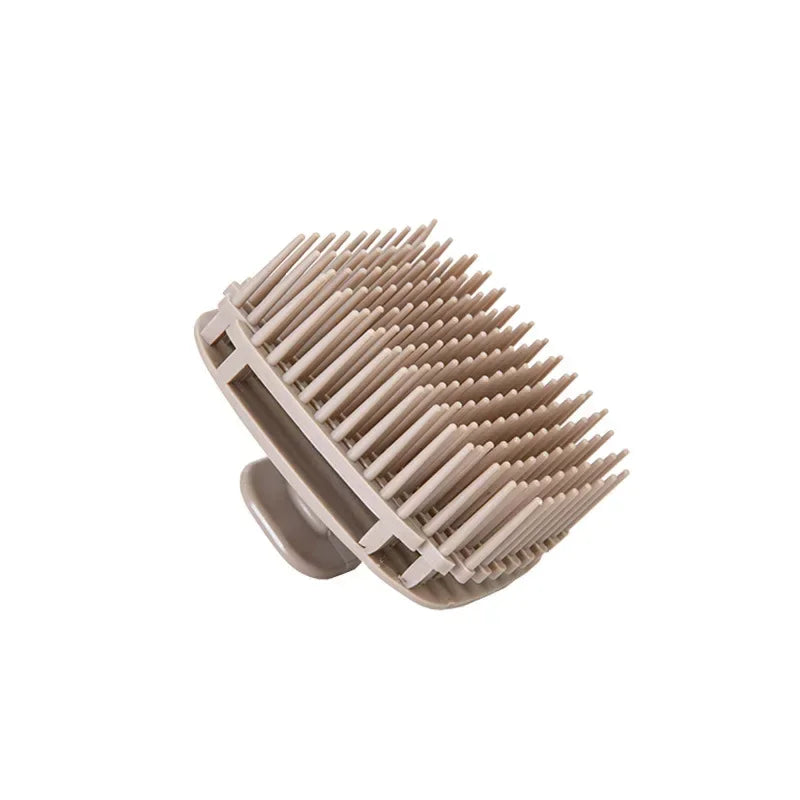 1pcs Square Shampoo Brush Head Scalp Massage Comb Hair Comb Bath Shower Brush Body Scrub Exfoliator Salon Hairdressing Tools